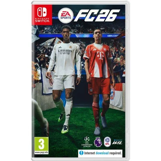 EA Sports FC 26 Nintendo Switch portable football game Ultimate Team handheld