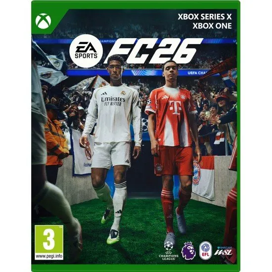 EA Sports FC 26 Xbox Series X One football game Ultimate Team licensed