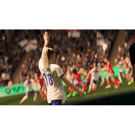 EA SPORTS FC 27 Xbox game case featuring action artwork and next-gen football features