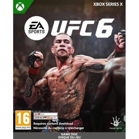 A cinematic close-up of a UFC champion celebrating a knockout victory under the arena lights