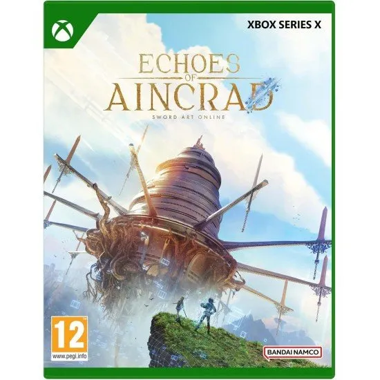 Two warriors engaging a massive stone golem in a vibrant, sunlit forest clearing