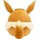 Pokémon Squishmallows Eevee Plush The Pokémon Squishmallows Eevee plush, a soft, brown, 14-inch stuffed animal.