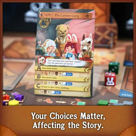 Eila and Something Shiny solo board game box featuring illustrated rabbit protagonist Eila in a mystical forest world