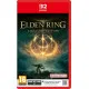 A Nintendo Switch 2 game case featuring a Tarnished warrior resting at a golden Site of Grace with the colossal, glowing Erdtree shining across a dark, misty fantasy landscape