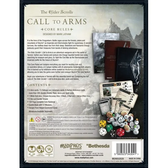 The Elder Scrolls: Call to Arms - Core Rules