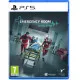 PlayStation 5 game case for Emergency Room Simulator showing a doctor operating authentic medical equipment in a trauma bay