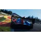 An Xbox Series X racing game case showing a high-speed Porsche Hypercar and a GT sports car tearing down a rain-slicked straight at Le Mans under dramatic skies