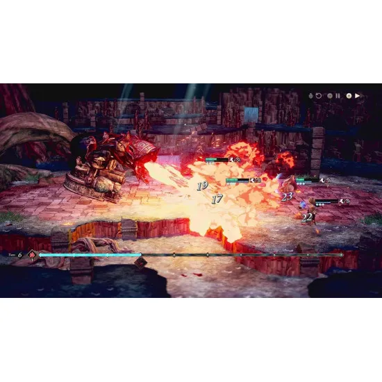 Nintendo Switch 2 game case for Eternal Anima showcasing turn-based combat and Future Sight battle tactics