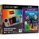 Evercade EXP-R Console with Taito Arcade 1 The Evercade EXP-R handheld console with its retro-inspired color scheme, shown alongside the Taito Arcade 1 cartridge.