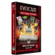 An Evercade cartridge box featuring retro pixel art of characters from Coffee Crisis, Log Jammers, and Almost Hero in a red-bordered numbered case