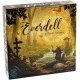 Everdell Collector's Edition 3rd Edition board game components showing the 3D Ever Tree, metal tokens, and beautifully illustrated critter and building cards