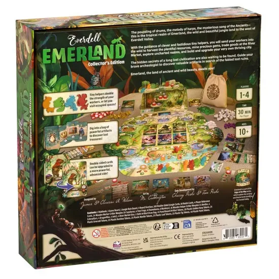 Everdell Emerland Collector's Edition board game with premium 3D components, deluxe resources and exclusive cards