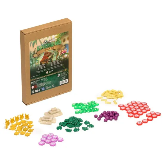 Everdell Emerland Collector's Upgrade Pack with deluxe resources and premium plastic game components