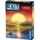 EXIT Adventures on Catan KOSMOS Escape Room Game Catan EXIT Adventures on Catan box art showing the hexagonal island of Catan with mysterious elements and puzzle symbols