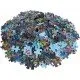 An EXIT game box featuring a visually striking 500-piece jigsaw puzzle depicting an ancient underwater city