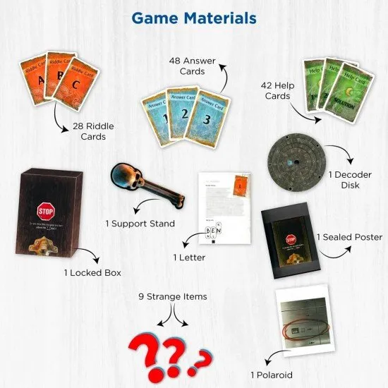 EXIT Card Game: The Catacombs Of Horrors