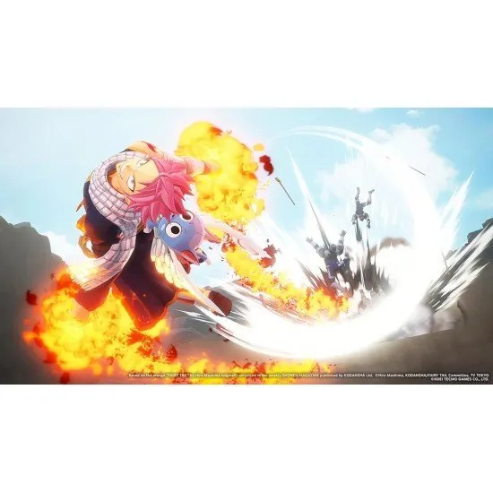 The box art for the game Fairy Tail 2 on PS4, showing the main characters Natsu and Lucy in a dynamic pose.