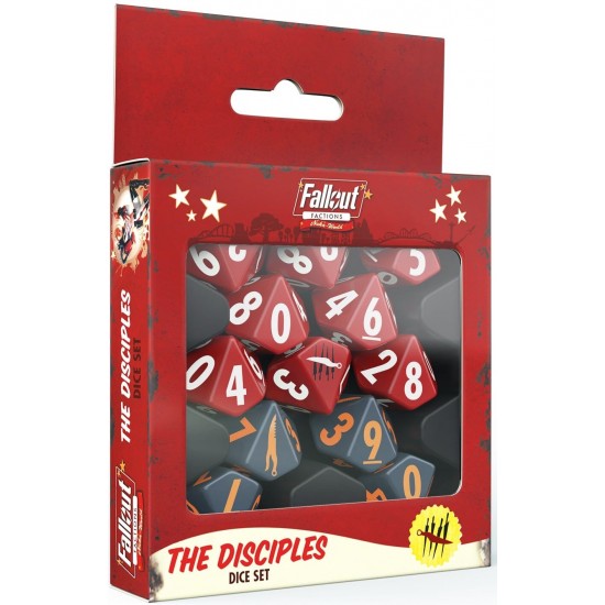 Fallout Factions Dice Set: The Disciples