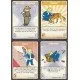 Fallout RPG Perk Cards pack showing examples of character perk illustrations and descriptions