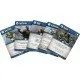 Fallout Power Play card game box featuring faction leaders and wasteland combat artwork