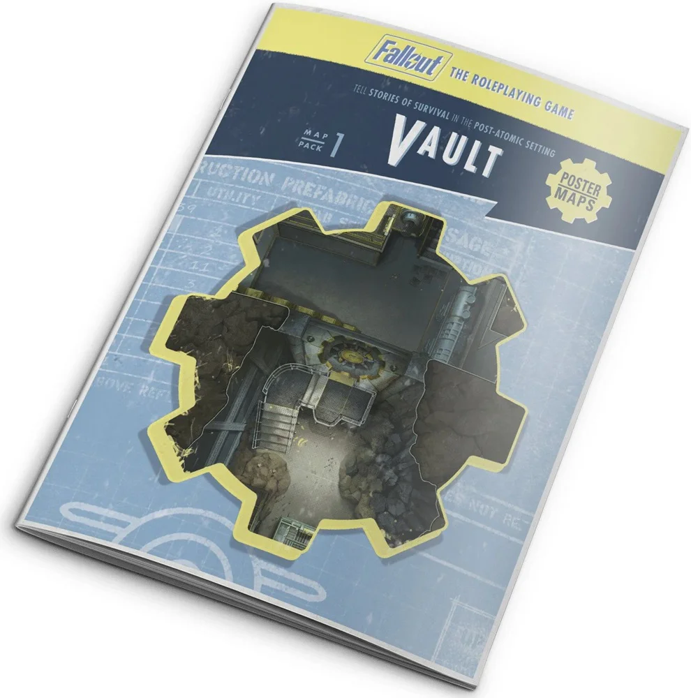 Fallout Wasteland Warfare Vault-Tec Notebook – Hardcover, Elastic Band, Settlement Campaign Pages - View #11