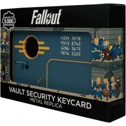 Fallout Vault Security Keycard Metal Replica