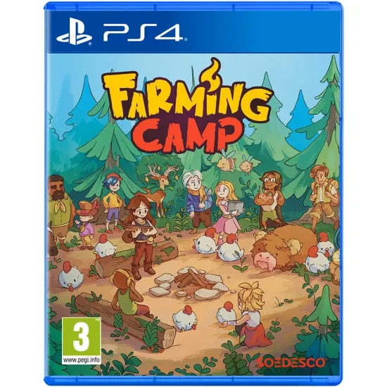 Farming Camp PS4 game cover artwork
