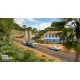 PC game case for Farming Simulator 25 Beans and Alpacas Edition showcasing farming machinery, alpacas, and coffee crops