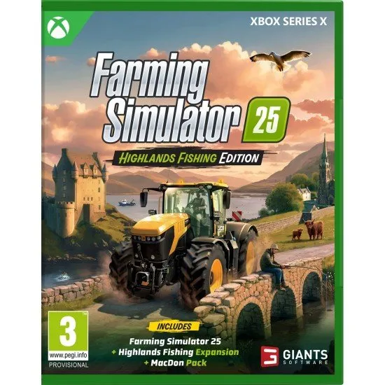 Farming Simulator 25 - Highlands Fishing Edition (Xbox Series X)