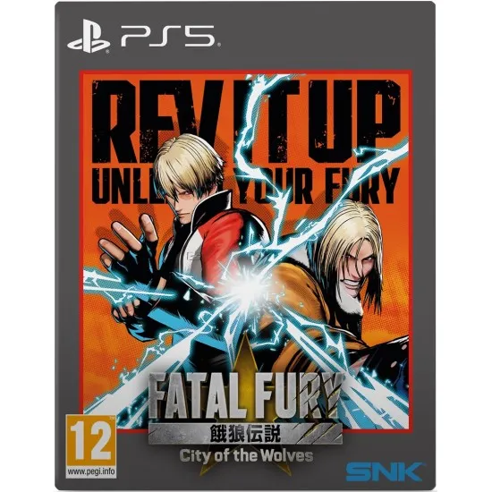 FATAL FURY City of the Wolves Deluxe Edition PS5 Cover Art