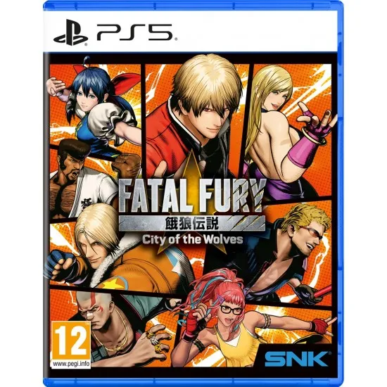 FATAL FURY City of the Wolves PS5 Cover Art