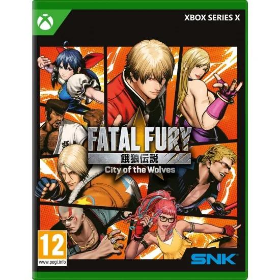 FATAL FURY City of the Wolves Xbox Series X Cover Art