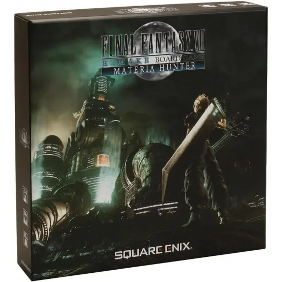  Final Fantasy VII Remake Boardgame Materia Hunter Box Art