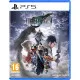 PlayStation 5 game case for Final Fantasy VII Revelation featuring Cloud Strife and the Highwind airship