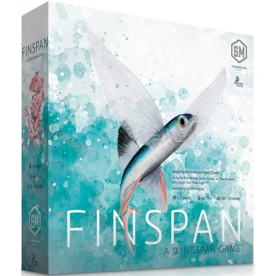 Finspan board game - marine research and aquatic life theme