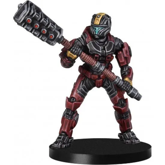 Halo Flashpoint Fireteam Cerberus Pack box showing four Spartans, one wielding the Gravity Hammer