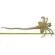 A detailed, lifelike foam prop replica of a Facehugger from the movie Aliens, posed as if ready to attack.