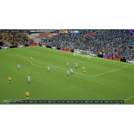 Football Manager 26 PS5 Unity Engine Simulation Football Manager 26 PS5 box art showing a manager overlooking a detailed pitch with official Premier League branding and both male and female players