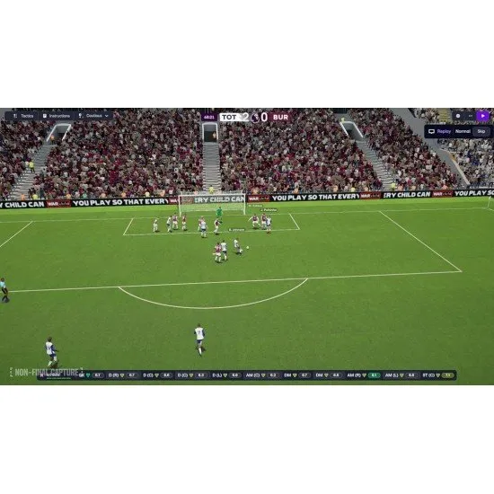 Football Manager 26 PS5 Unity Engine Simulation Football Manager 26 PS5 box art showing a manager overlooking a detailed pitch with official Premier League branding and both male and female players