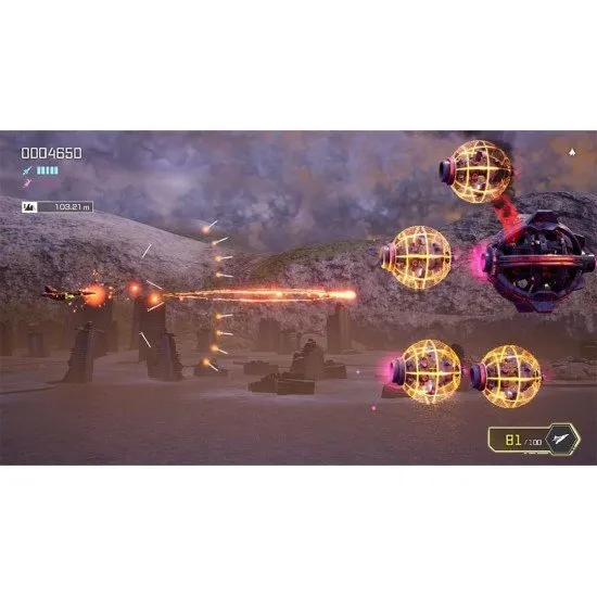 A sophisticated humanoid robot mid-transformation into a sleek jet aircraft soaring over a futuristic battlefield