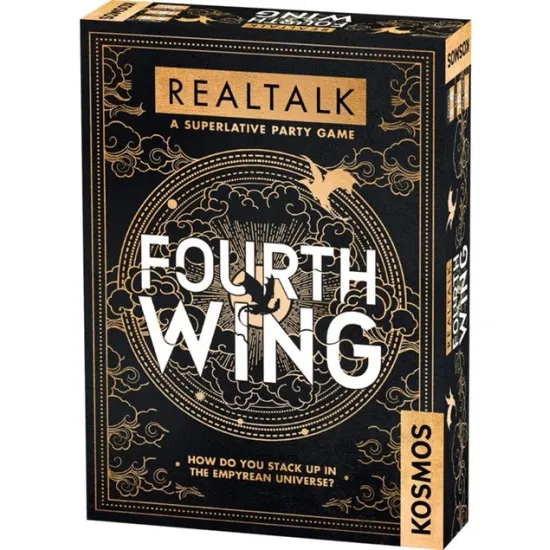 Realtalk Fourth Wing party card game inspired by the bestselling fantasy book series