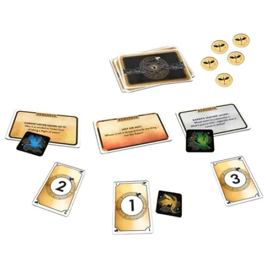 Realtalk Fourth Wing party card game inspired by the bestselling fantasy book series