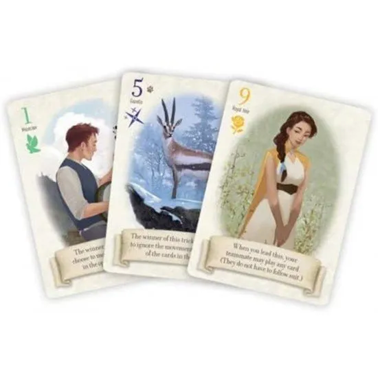 Fox in the Forest Duet board game box showing a fox and a musician in a magical woods