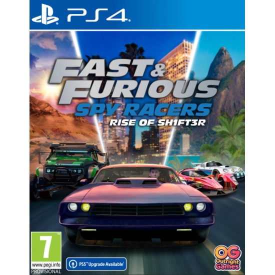 Fast & Furious: Spy Racers Rise of SH1FT3R (PS4)