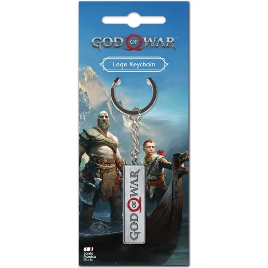 God of War Metal Keyring - Logo