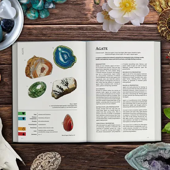 Geologist's Primer illustrated RPG guide to crystals minerals and metals 360-page full-colour hardcover cover