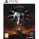 A PlayStation 5 game case showcasing a gritty medieval fantasy landscape where a group of convicts gather around a campfire inside a massive mining valley