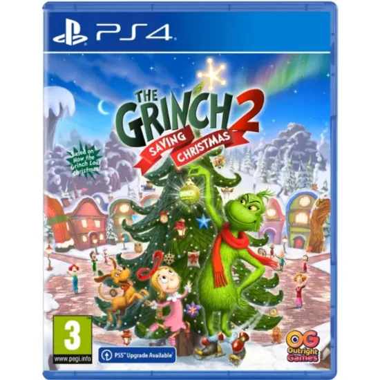 The Grinch 2: Saving Christmas PS4 game cover artwork