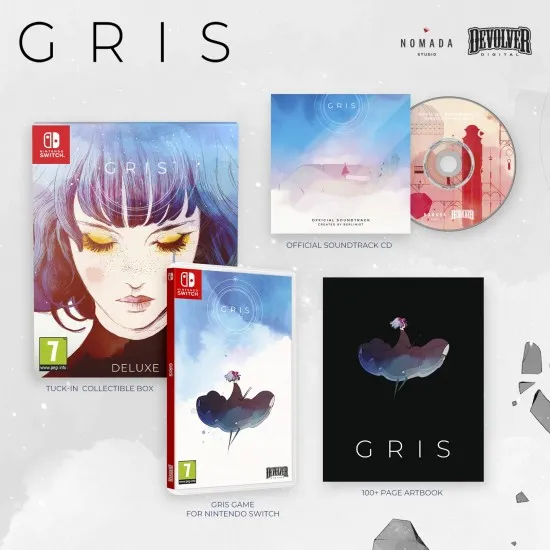 GRIS - Devolver Deluxe Edition Nintendo Switch Cover