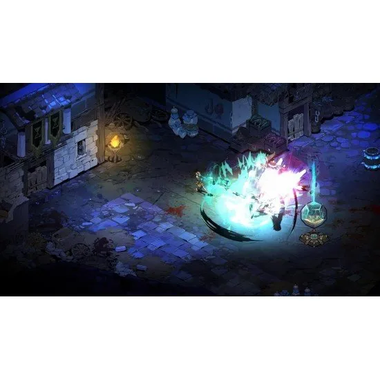 The box art for Hades II on Nintendo Switch 2, showing the new protagonist, Princess of the Underworld, in a powerful stance with glowing magical effects around her.
